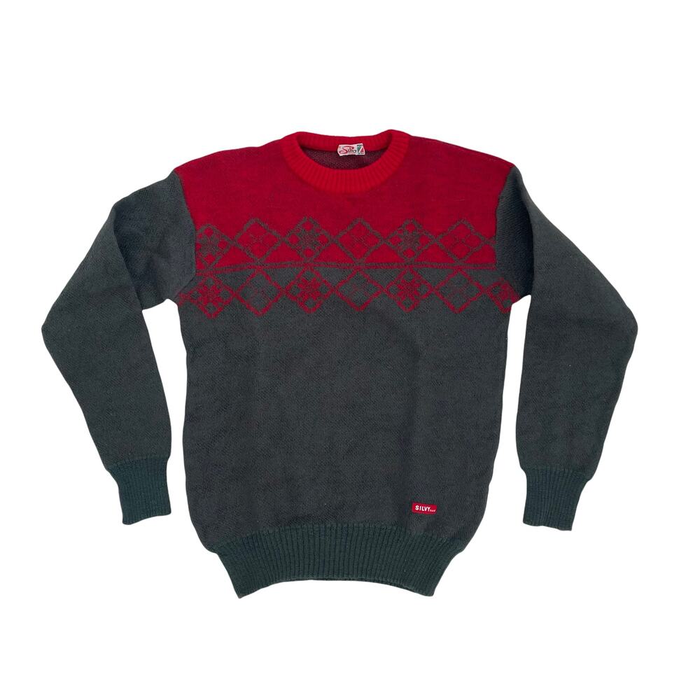 100% Wool Vintage 70s Silvy Italian Sweater